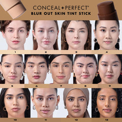 Milani Conceal + Perfect Stick, difuminado de imperfecciones para un look pulido.