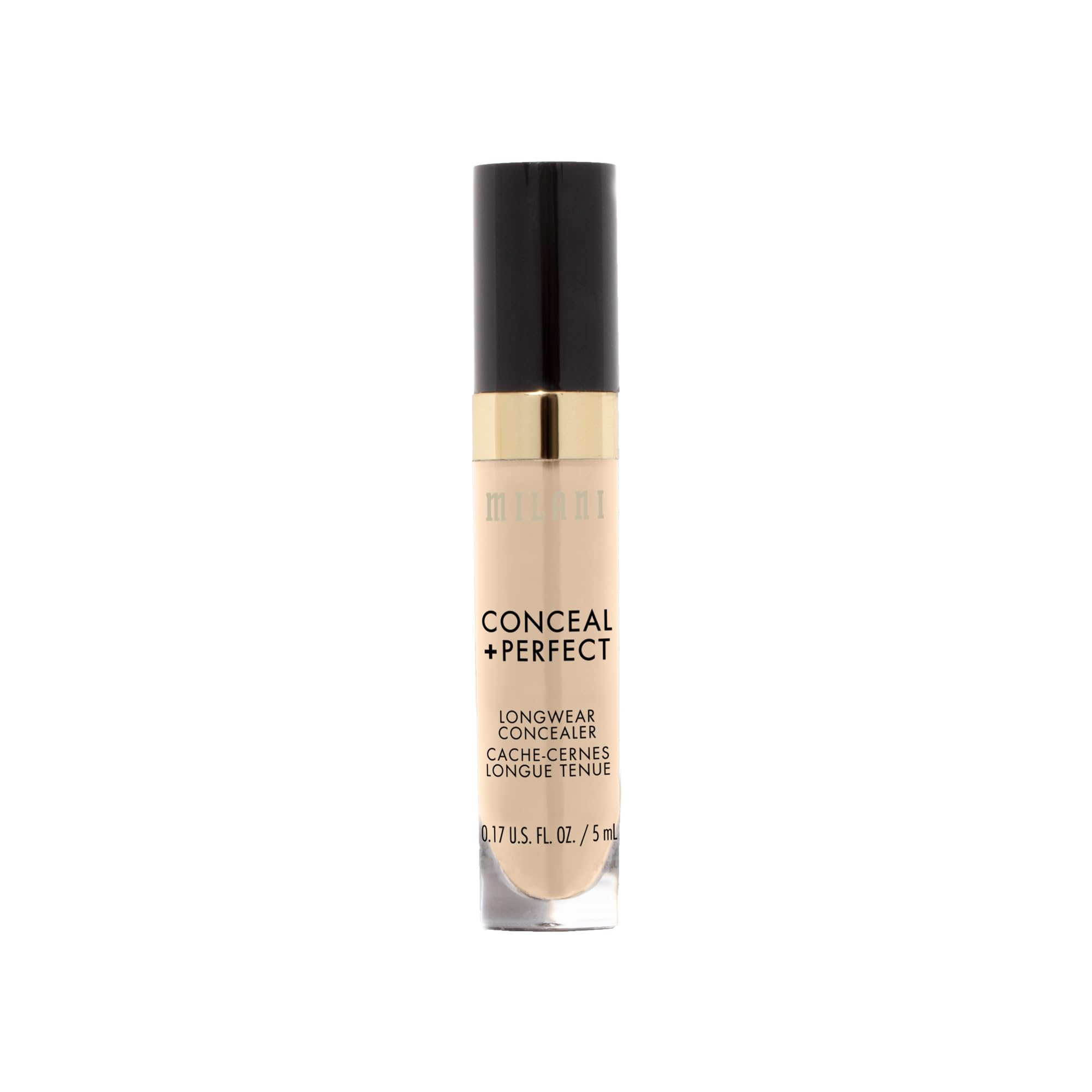 Milani Conceal + Perfect resistente al sudor para uso durante todo el día.