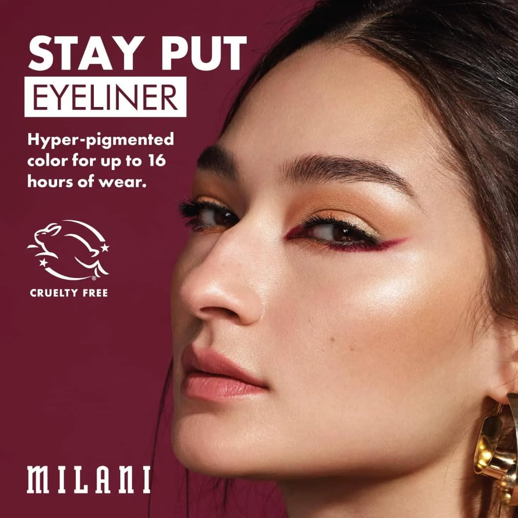 Milani delineador de larga duración Semi-Dulce con pigmento intenso para colores impactantes.