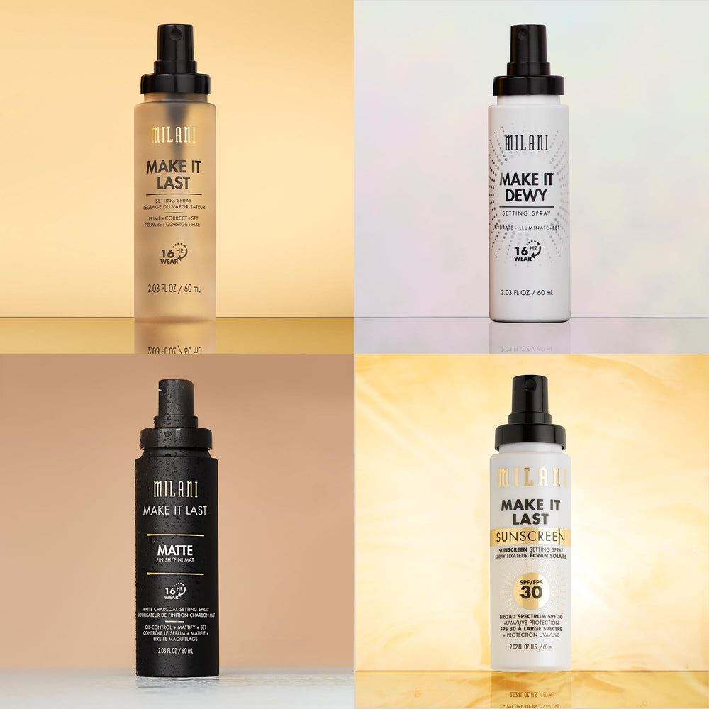 Milani fijación de maquillaje de larga duración sin manchas