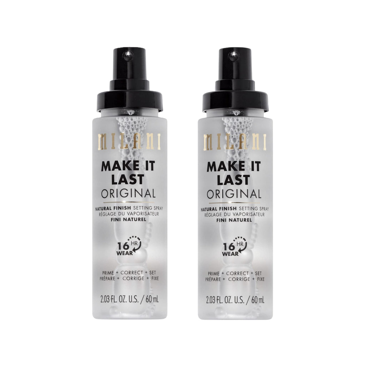 Milani fijador original Make It Last con acabado natural para uso diario.