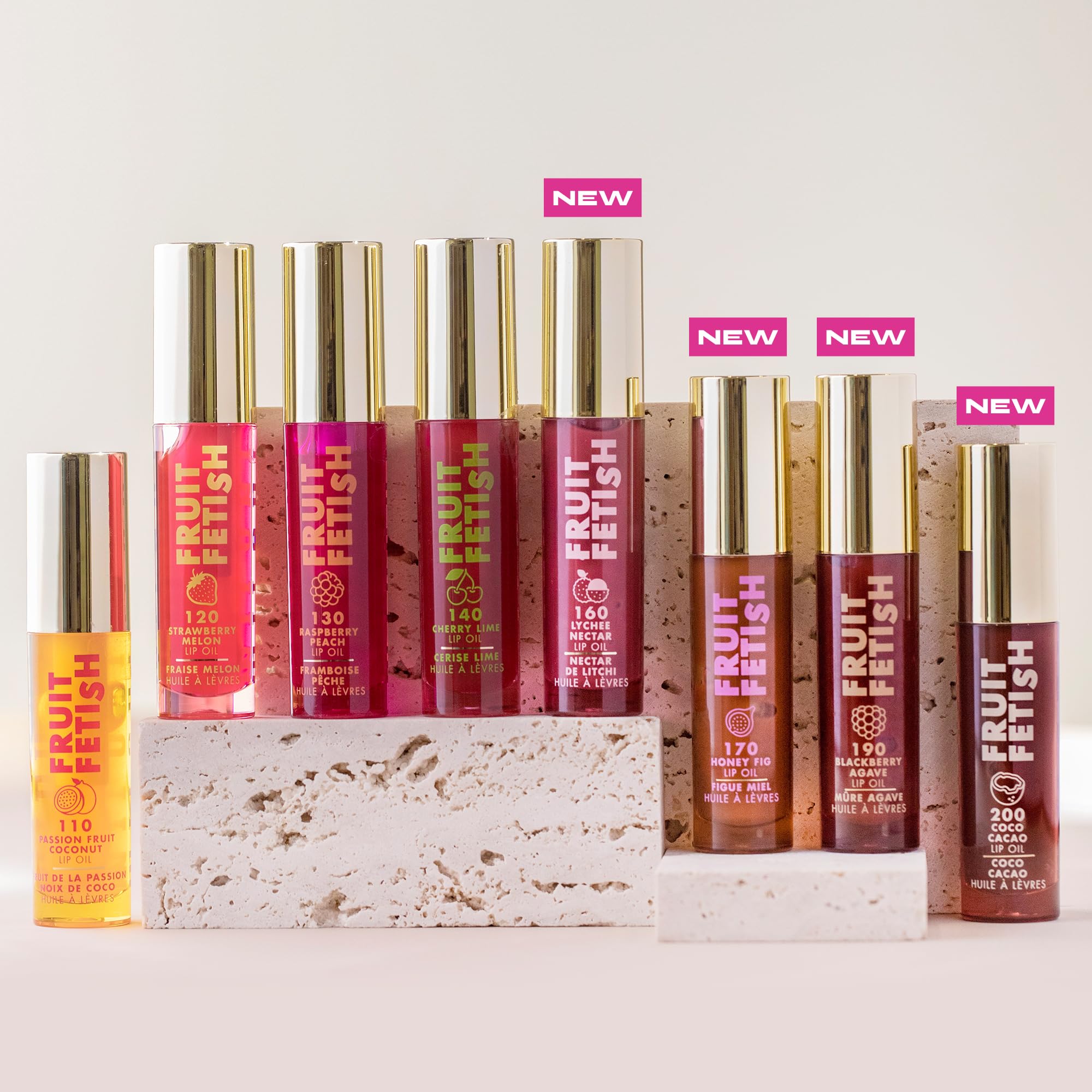 Milani Fruit Fetish Lip Oil cobertura nutritiva con brillo natural