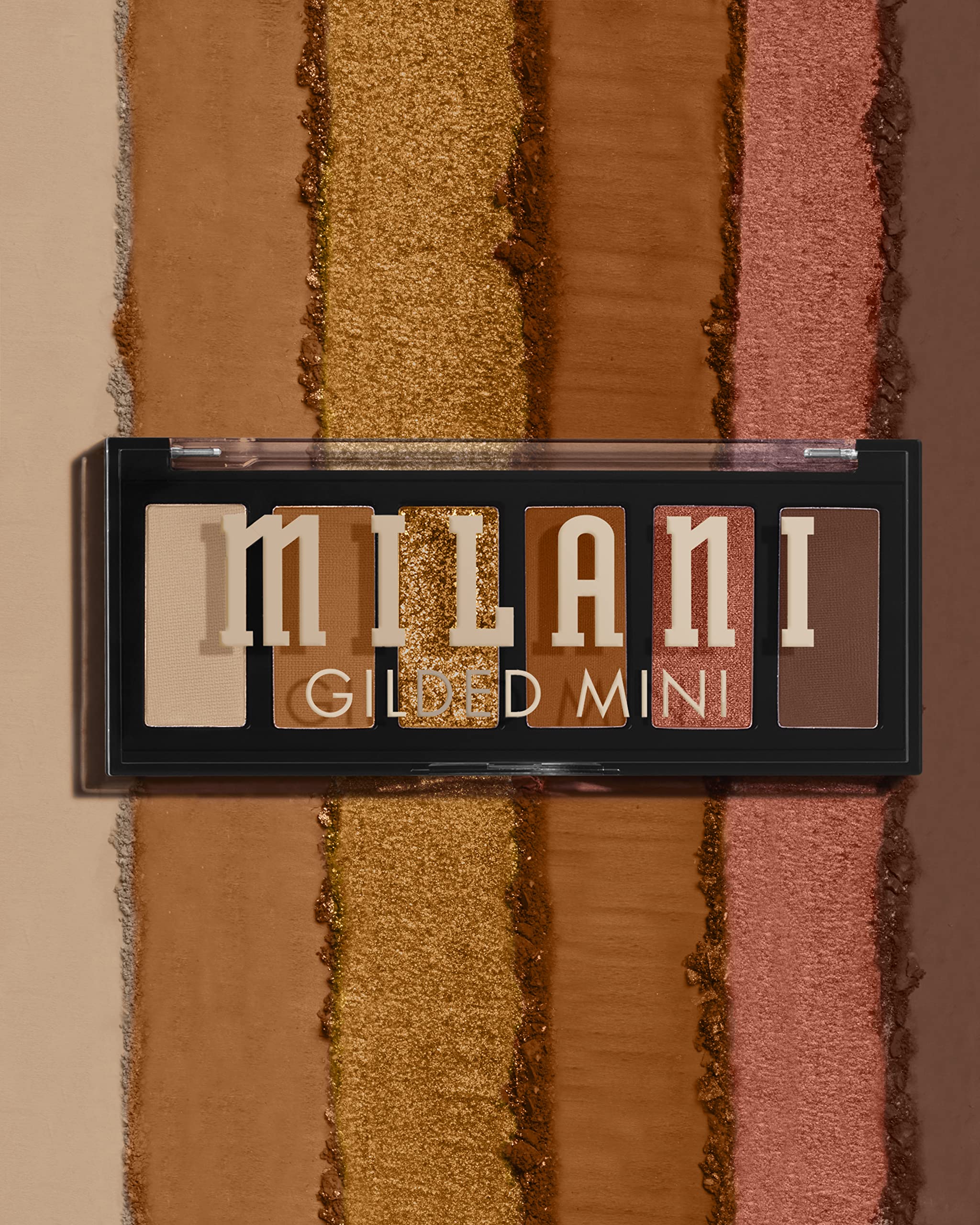 Milani Gilded Mini, pigmentos de alta intensidad para color vibrante con mínima caída