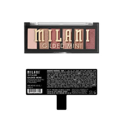 Milani Gilded Mini Sombras Mate Brillo Rosado 01: tono suave para uso diario.