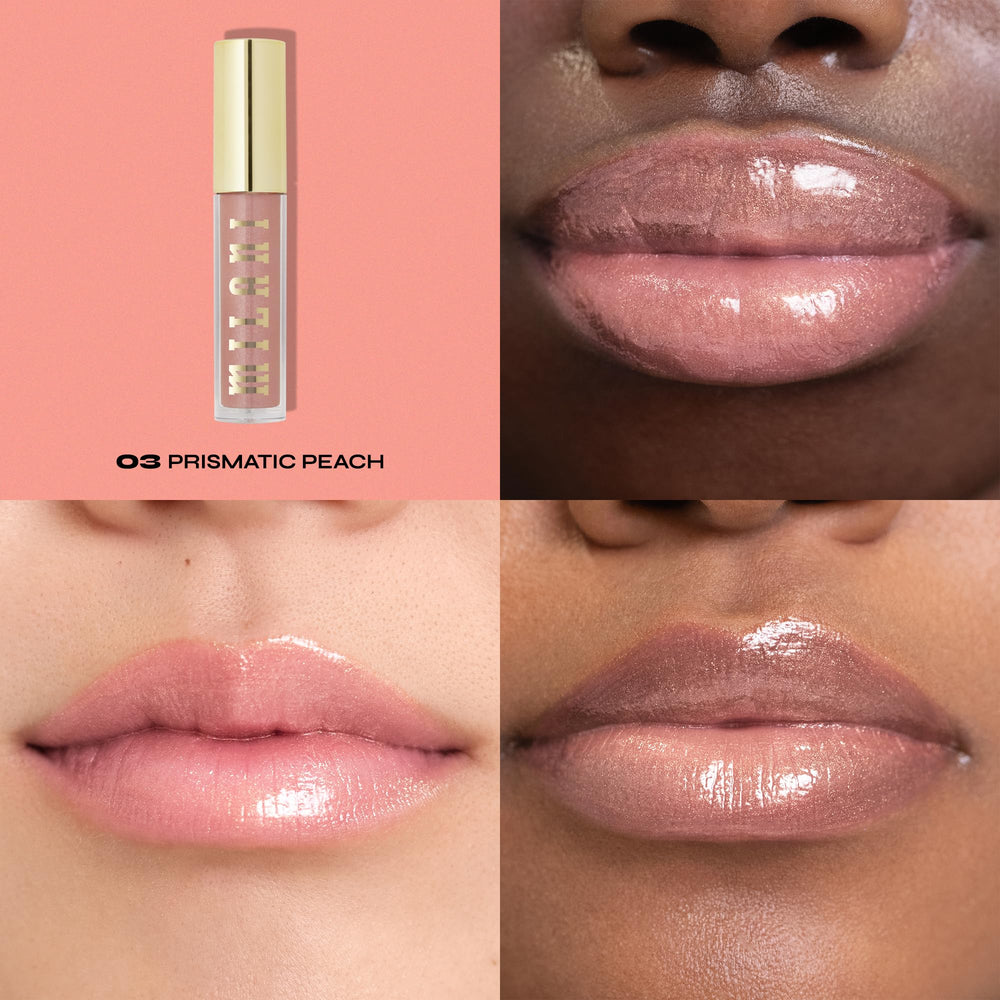 Aplicador suave Milani para capa uniforme en labios con acabado nutritivo