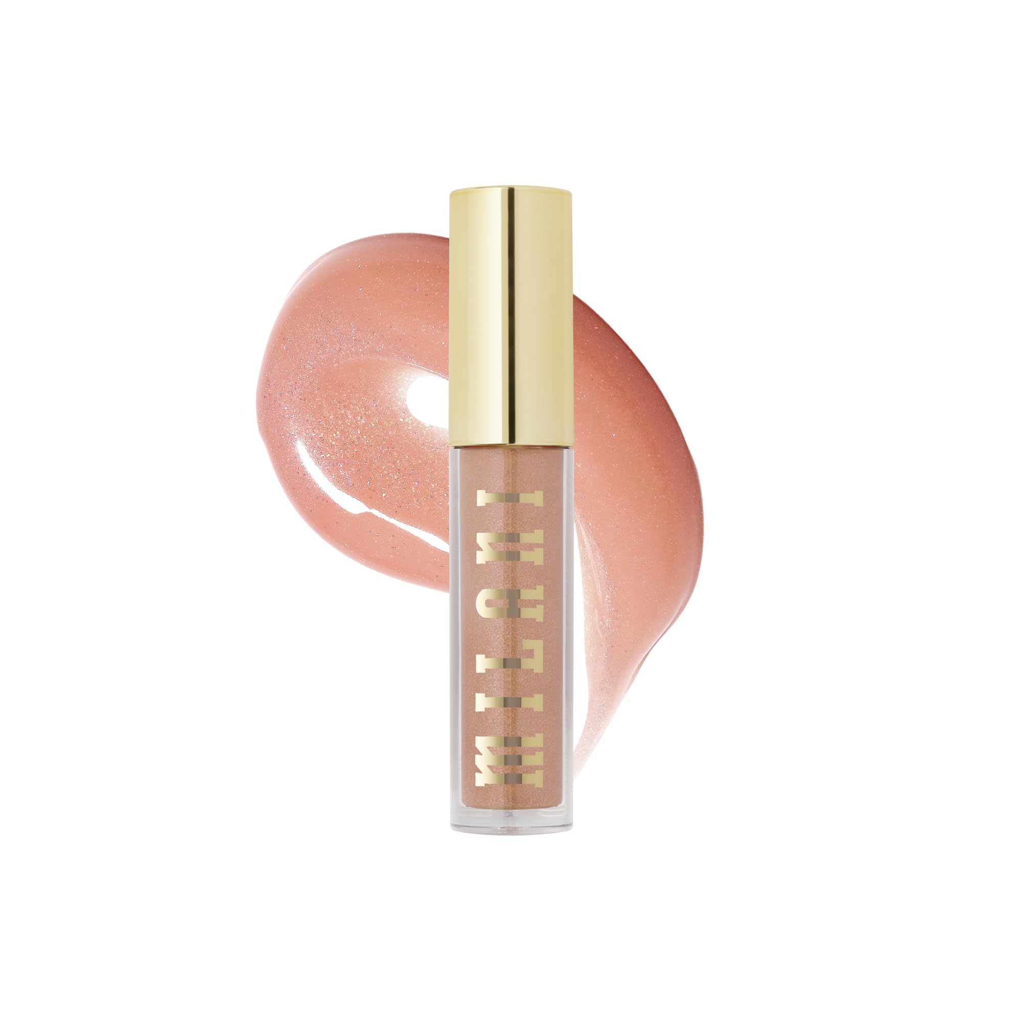 Milani Lip Gloss Keep It Full con aplicador suave para acabado liso.