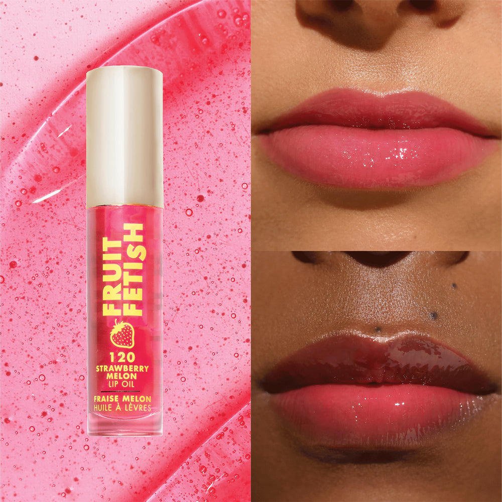 Milani Lip Oil con extractos de fruta y vitamina E para suavizar labios.
