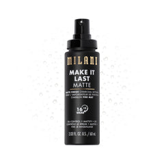 Milani Make It Last setting spray bottle ready for makeup prep and long wear