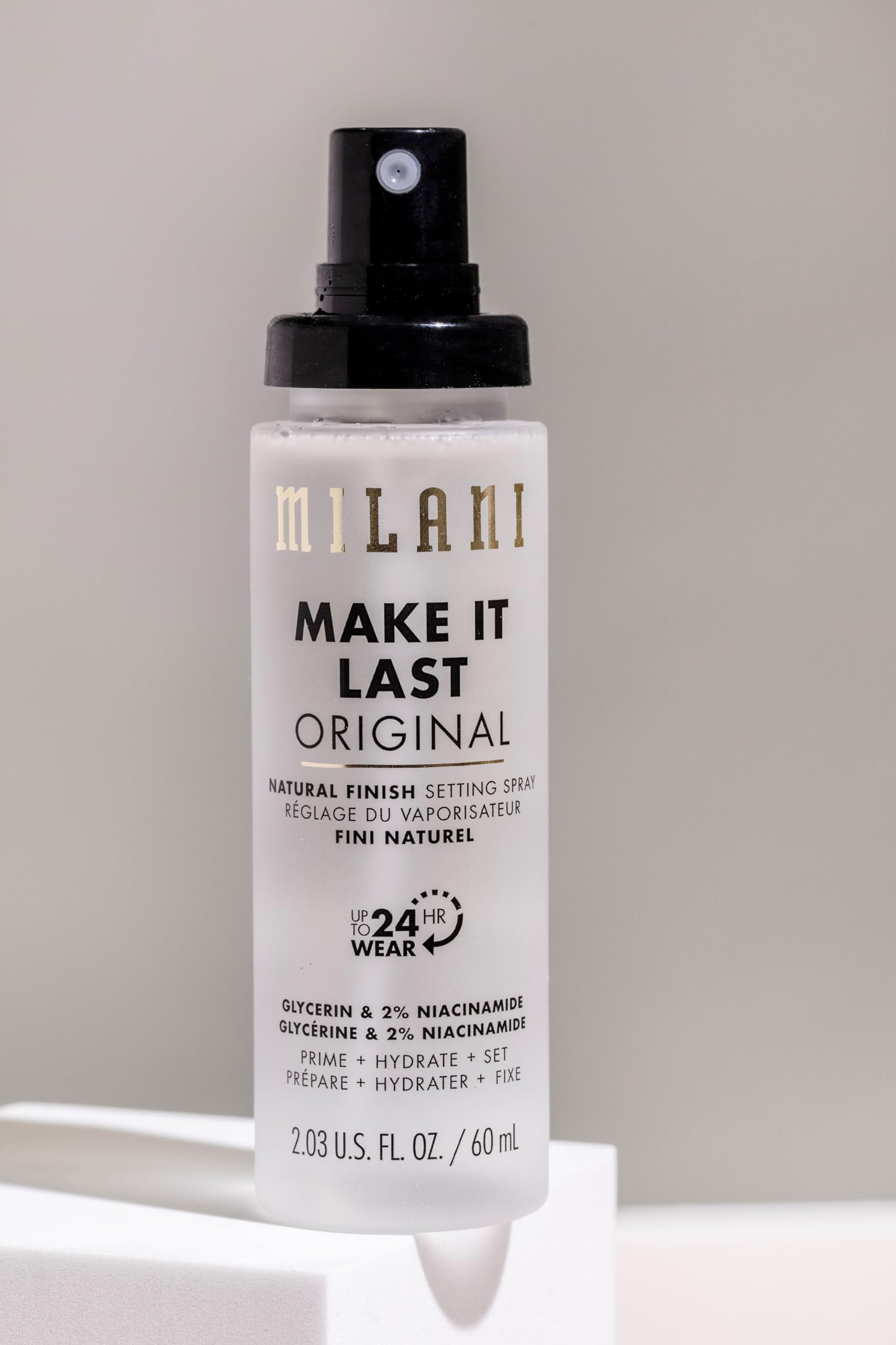 Milani Make It Last libre de crueldad, fórmula vegana para maquillaje consciente.