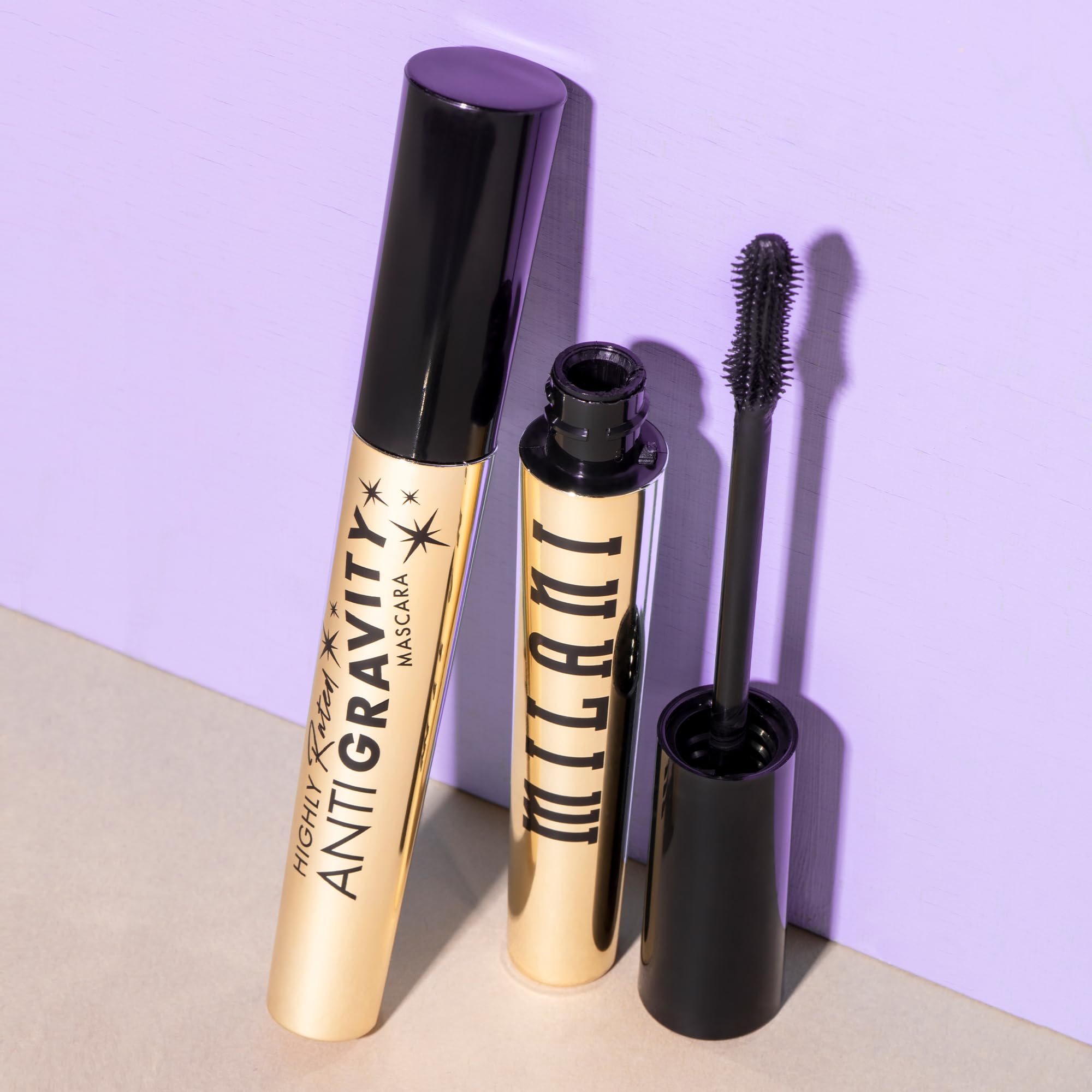 Milani Mascara brocha moldeada reloj de arena cubre cada pestaña