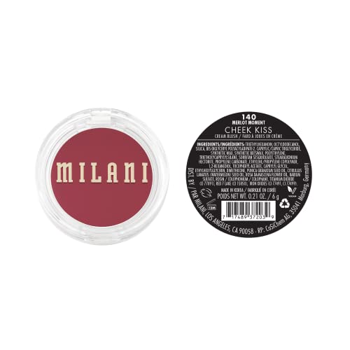 Milani Merlot Moment: aplicación con dedos para look suave.