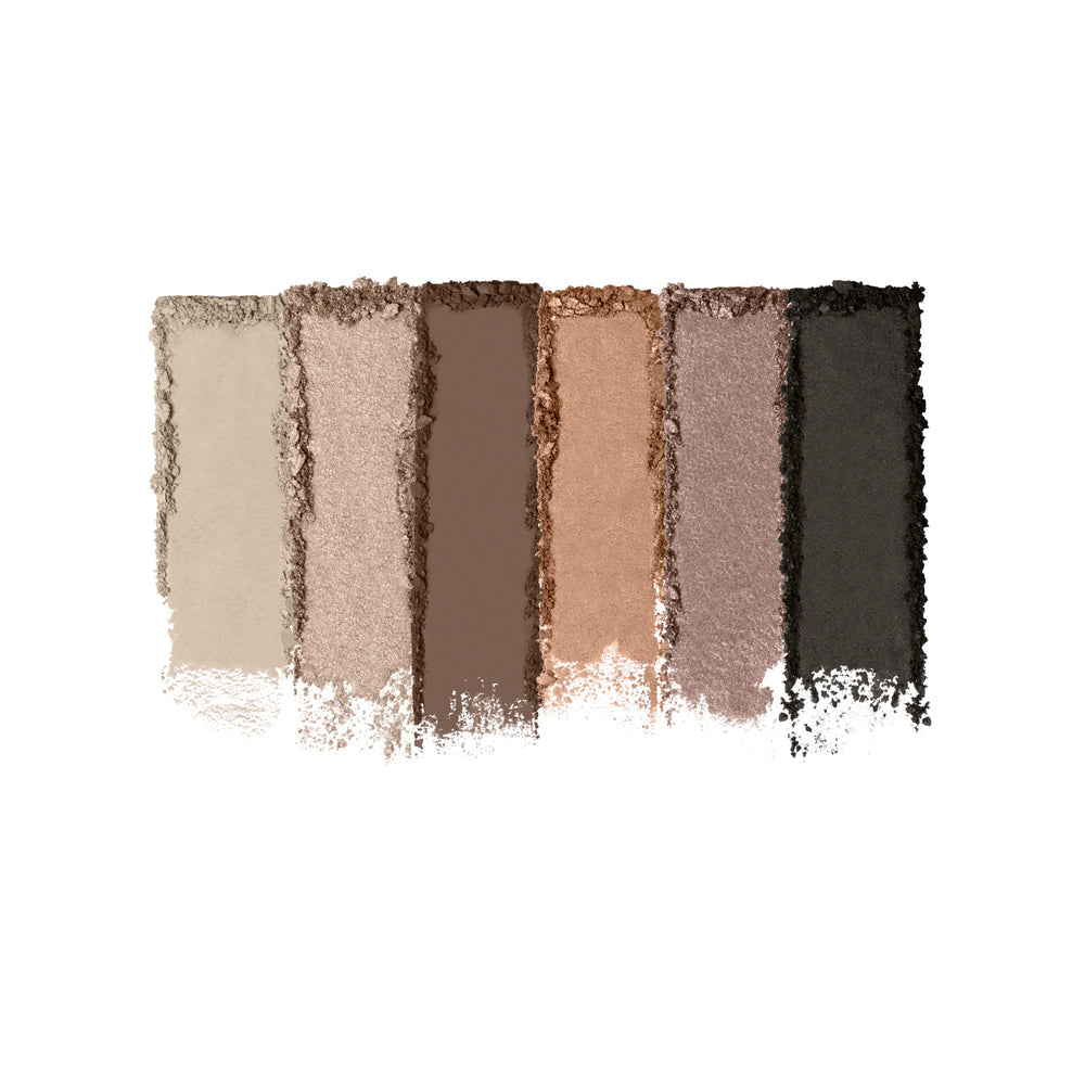 Milani paleta mini para ojos dorados: diseño portátil para retoques rápidos