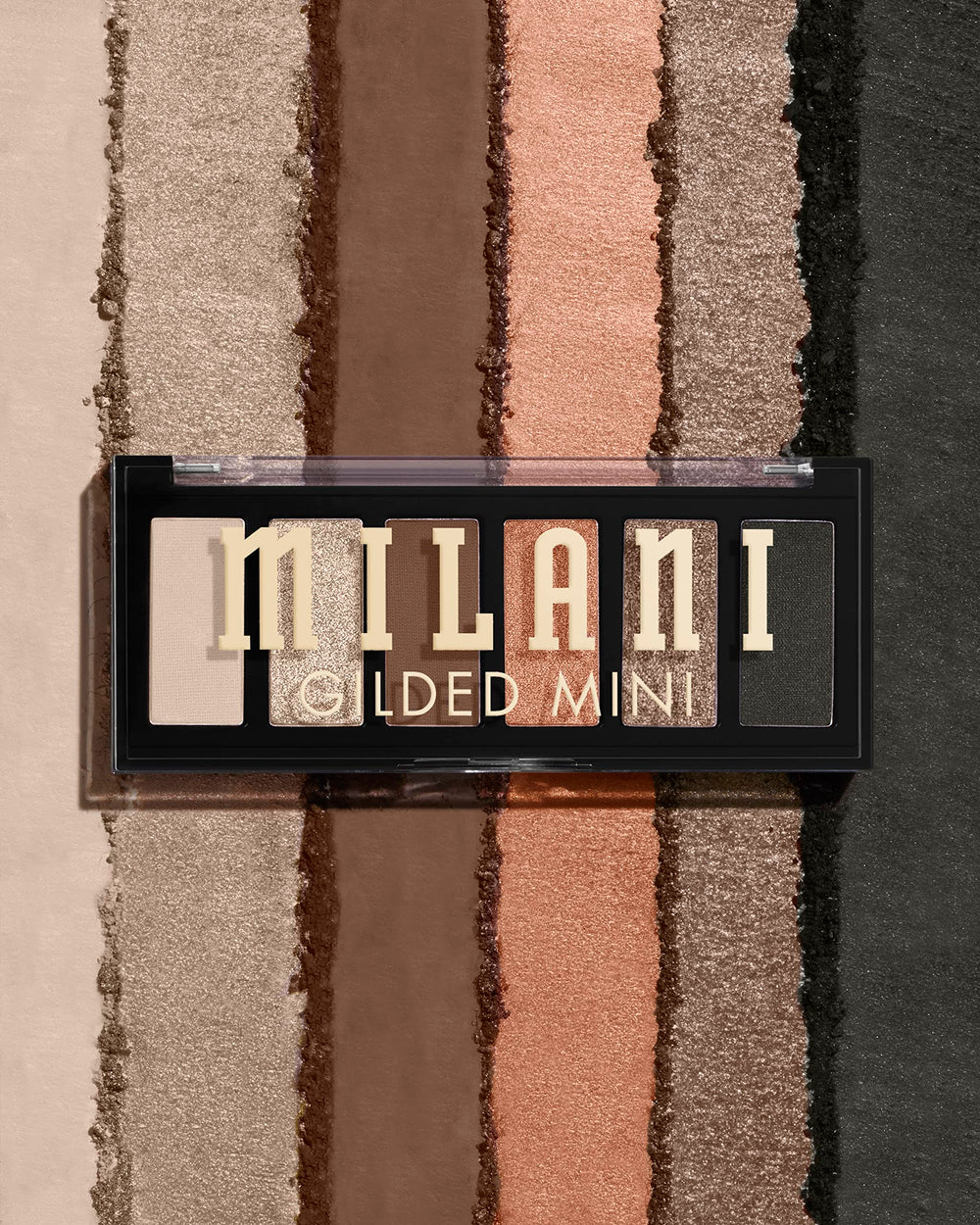 Milani paleta mini para ojos dorados: seis tonos para uso diario y noche