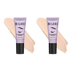 Milani Primer de Sombra, frasco transparente, preparado para un color de sombras más intenso.