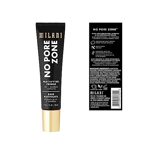 Milani primer textura cremosa muestra aplicación suave y uniforme