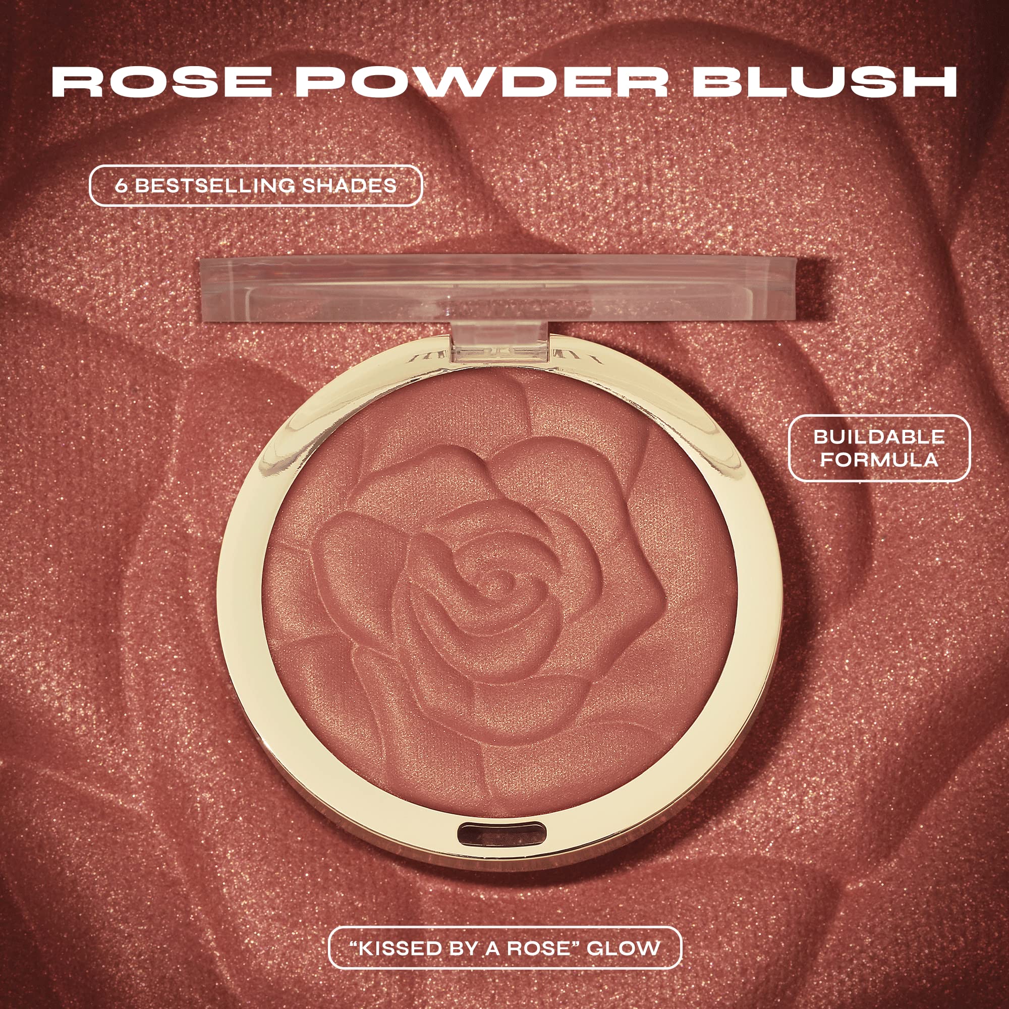Milani Rose Blush perfecto para retoques diarios.
