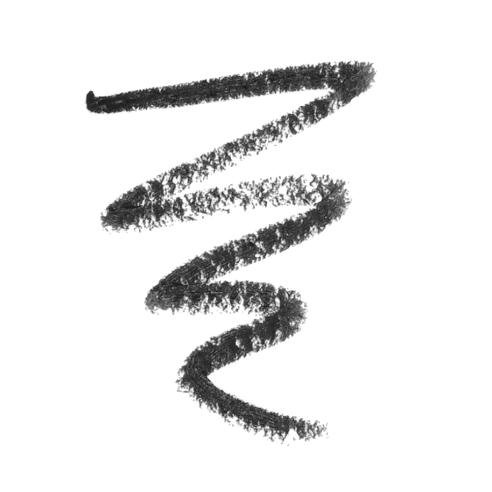 Long-wear test shows Milani Stay Put Eyeliner After Dark stays put.