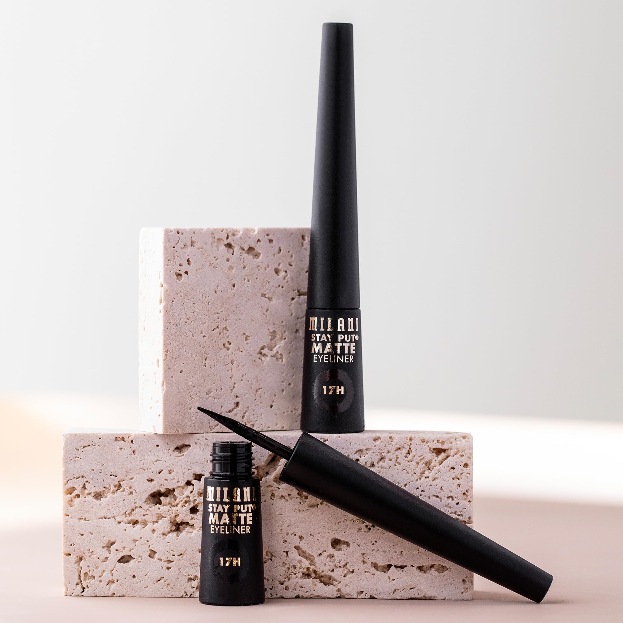 Milani Stay Put packaging with sleek wand design.