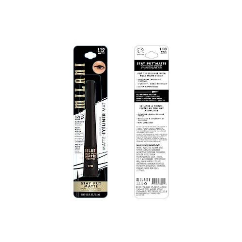 Milani Stay Put on-eye application demonstrates smooth glide and fast-dry matte finish.