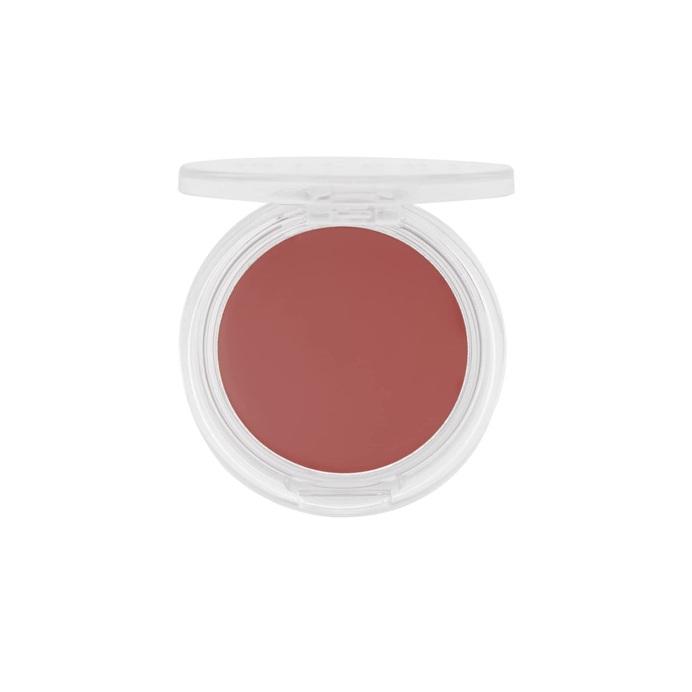 Milani textura crema-gel, aplicación suave en mejillas.