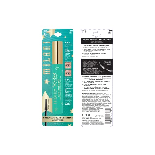 Milani Tubing Mascara efecto tubo alarga y levanta pestañas al instante