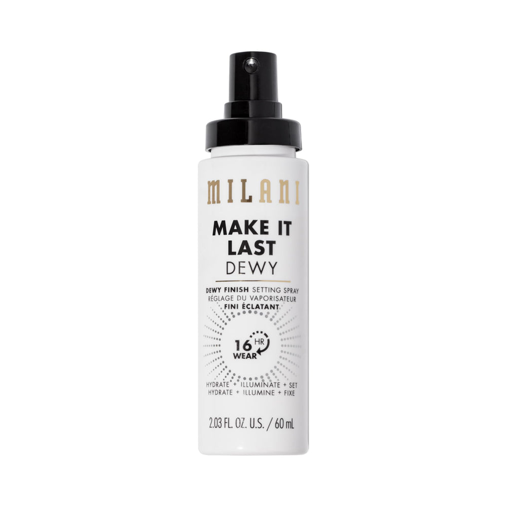 Milani ultra-fine cooling mist application on the face