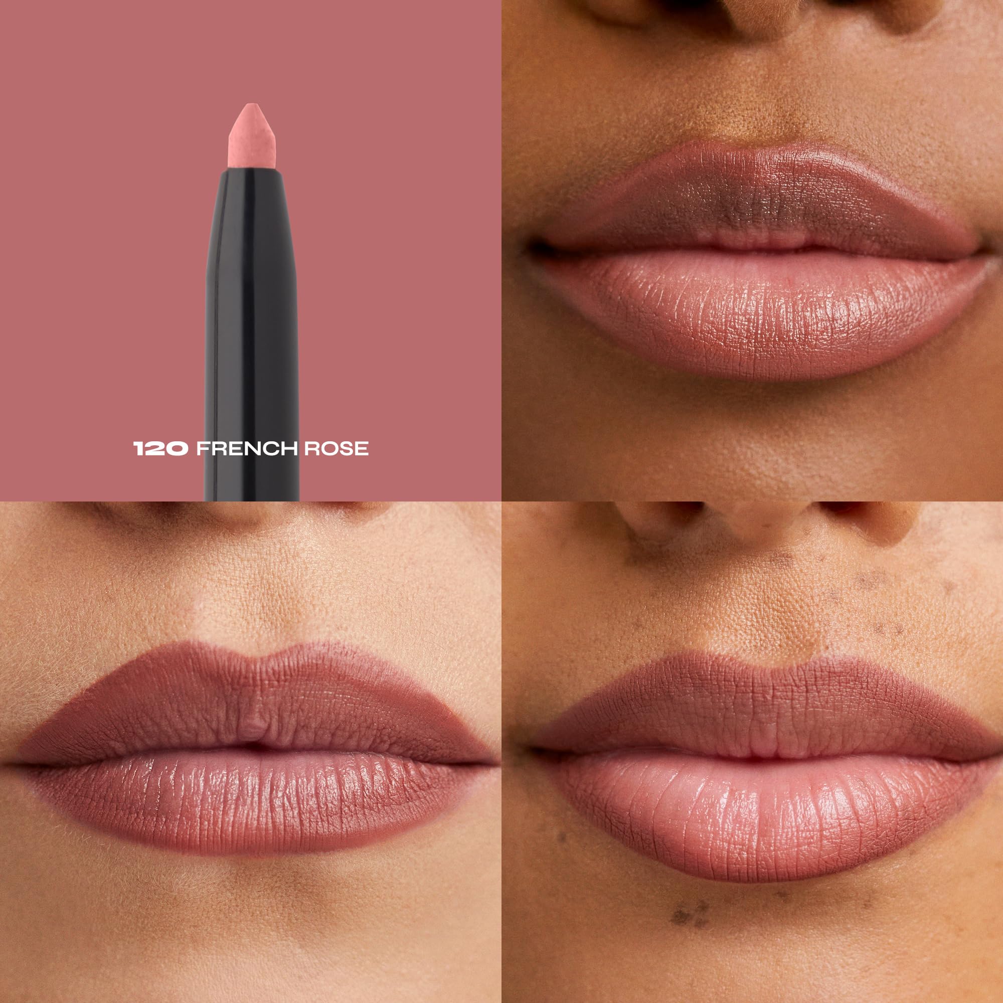 Milani Understatement Lipliner ofrece delineado definido para evitar desbordes del color.