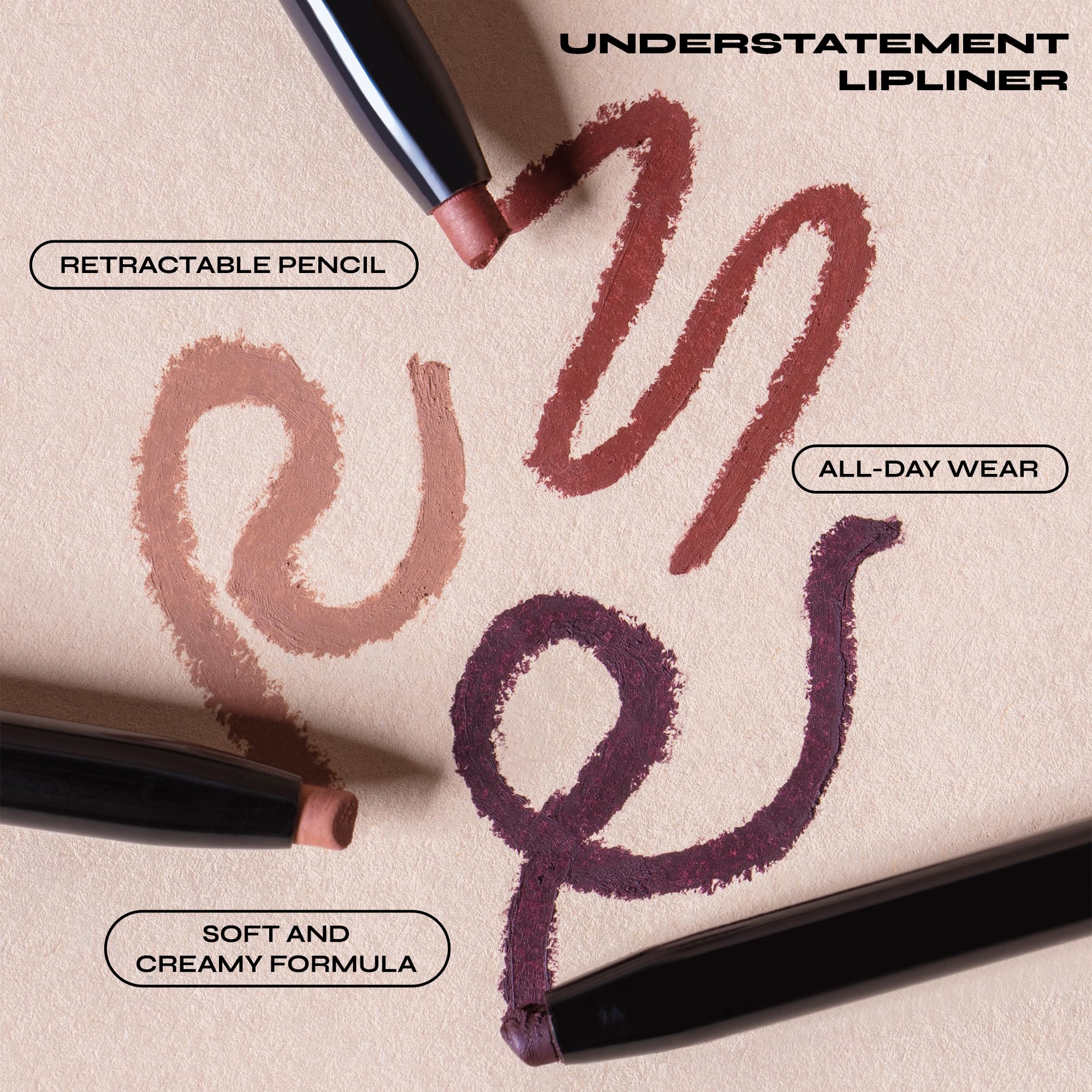 Milani Understatement Lipliner facilita trazar el contorno para definición duradera.