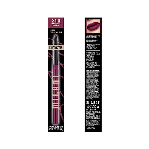 Delineador Milani Understatement retráctil con pigmentación rica para contorno duradero.