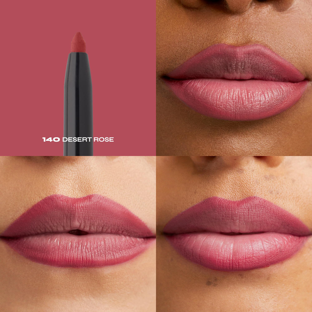 Milani Understatement muestra definición de contorno de labios nítido.
