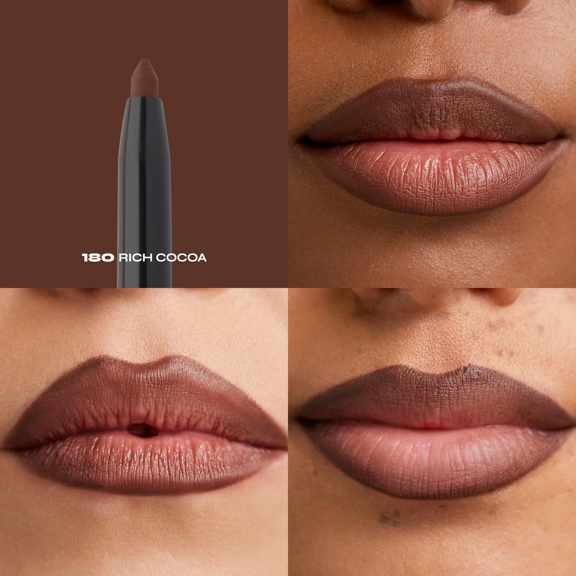 Milani Understatement Lip Liner tiene textura cremosa que facilita la aplicación suave.