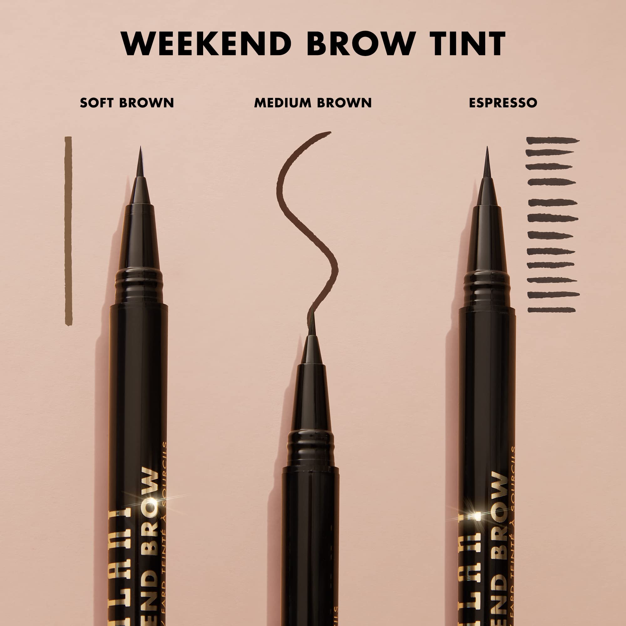 Milani Weekend Brow Tint Espresso brow fill demo for natural-looking definition