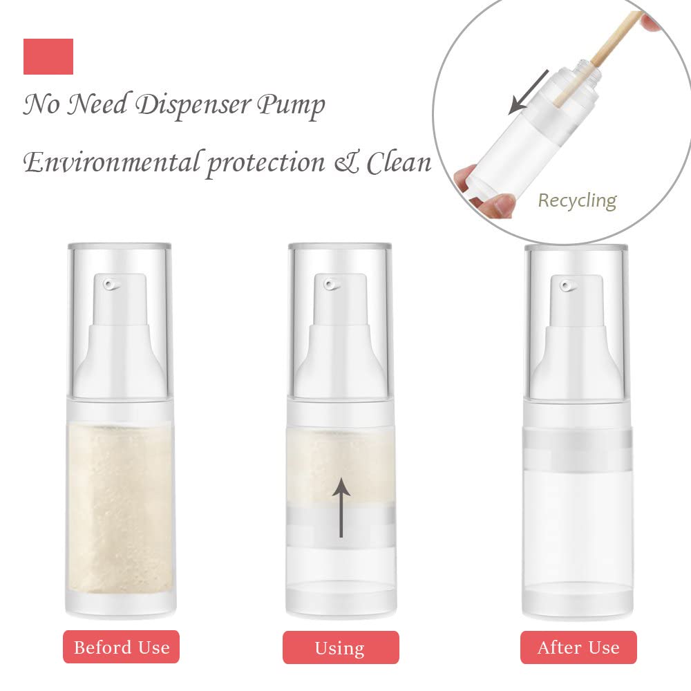 Set de tres botellas Mild East para viaje, práctico y compacto.