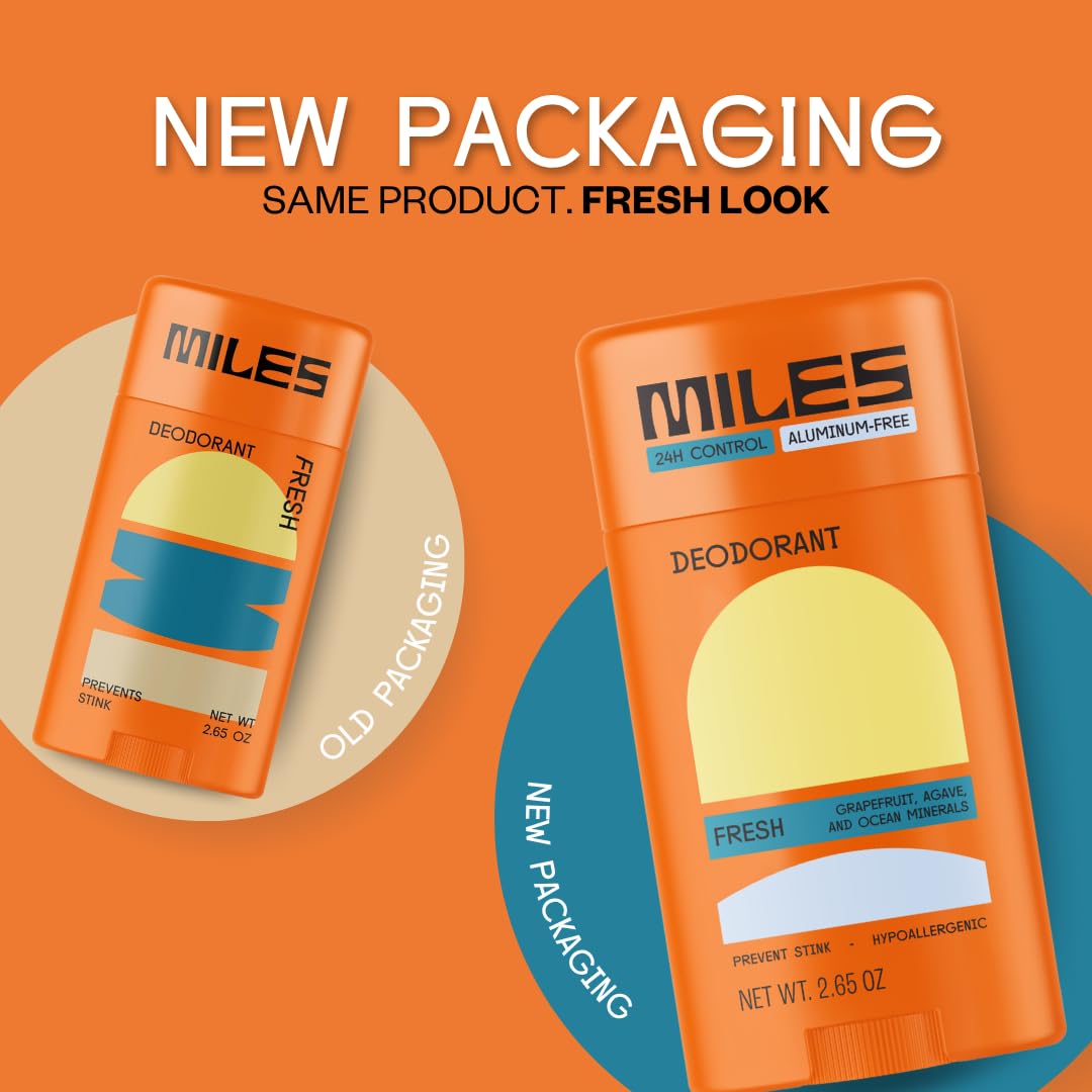 Miles Kids Desodorante doble pack dorso: empaque visible y seguro para piel sensible.