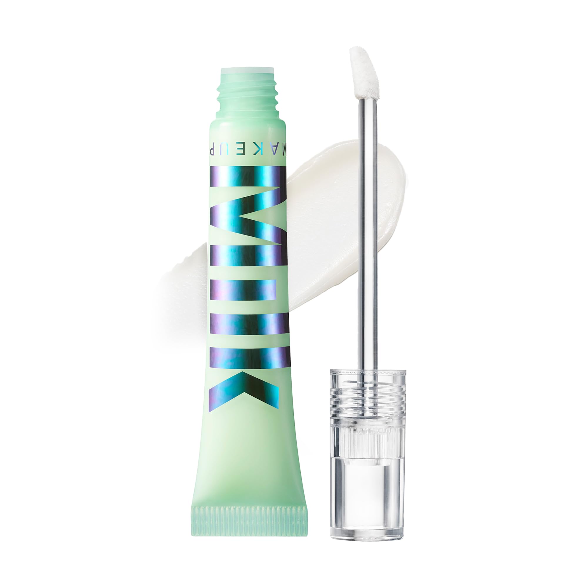 Milk Makeup Hydro Grip Eye Primer clear packshot showing vegan, silicone-free formula for long-lasting wear