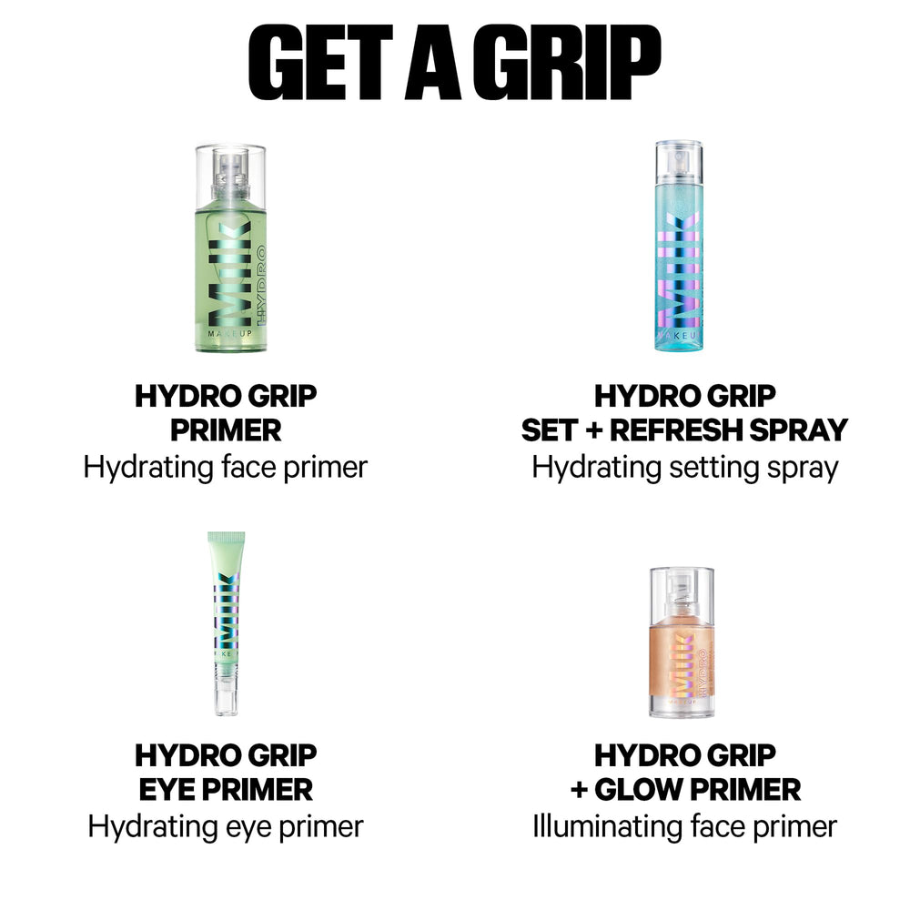 Milk Makeup Hydro Grip Eye Primer on undereye area creates a natural base