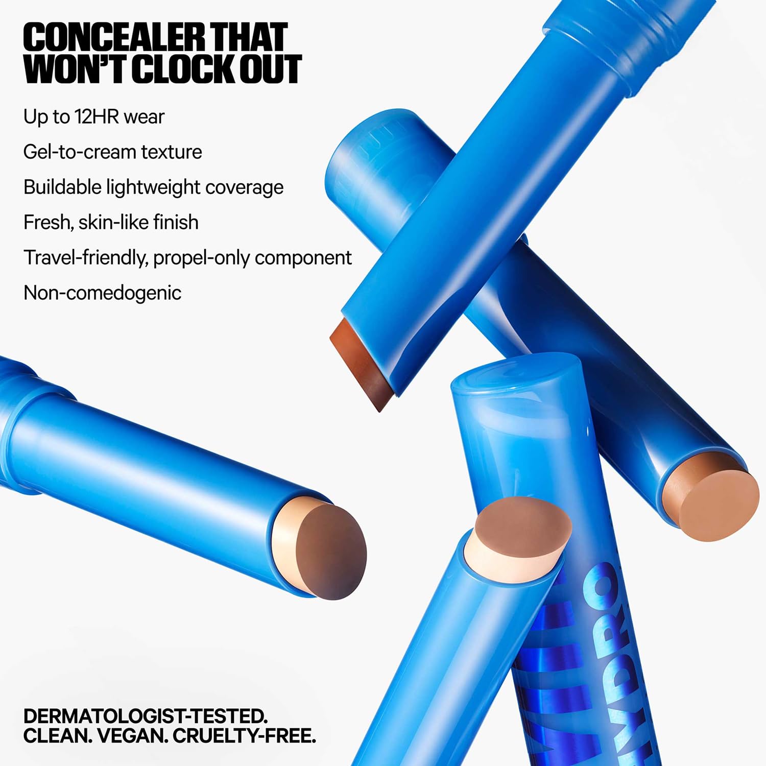 Milk Makeup Hydro Grip concealer with Blue Agave extract benefit