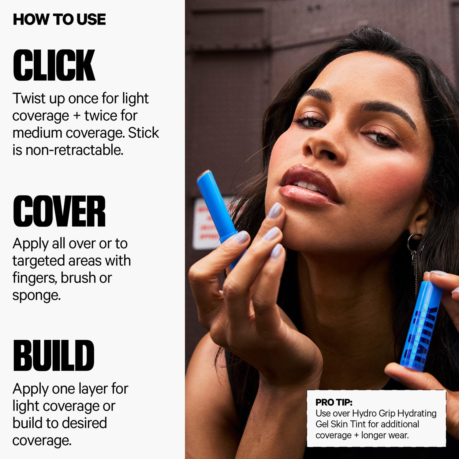 Milk Makeup Hydro Grip concealer packaging on display