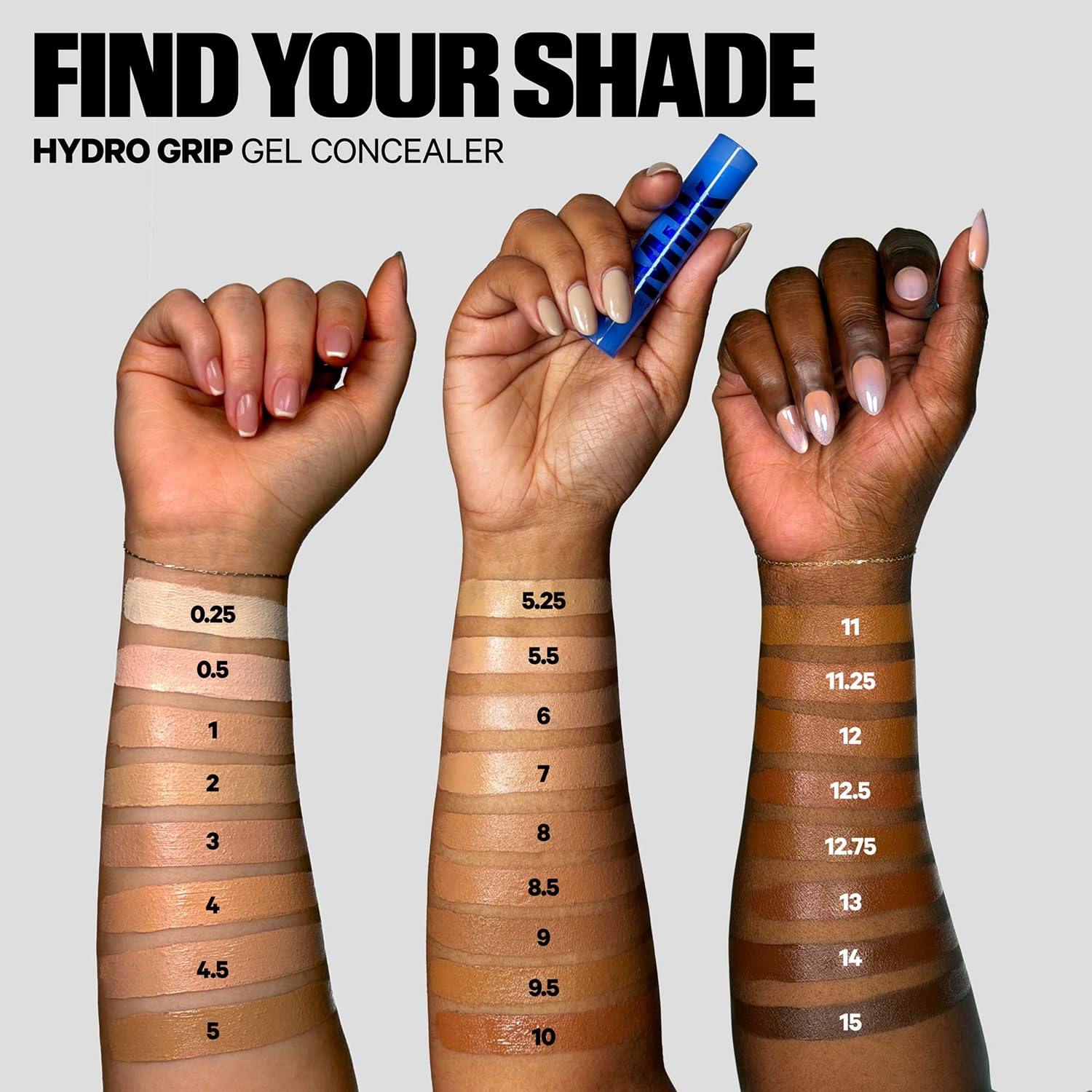 Milk Makeup Hydro Grip concealer under-eye application for brightness