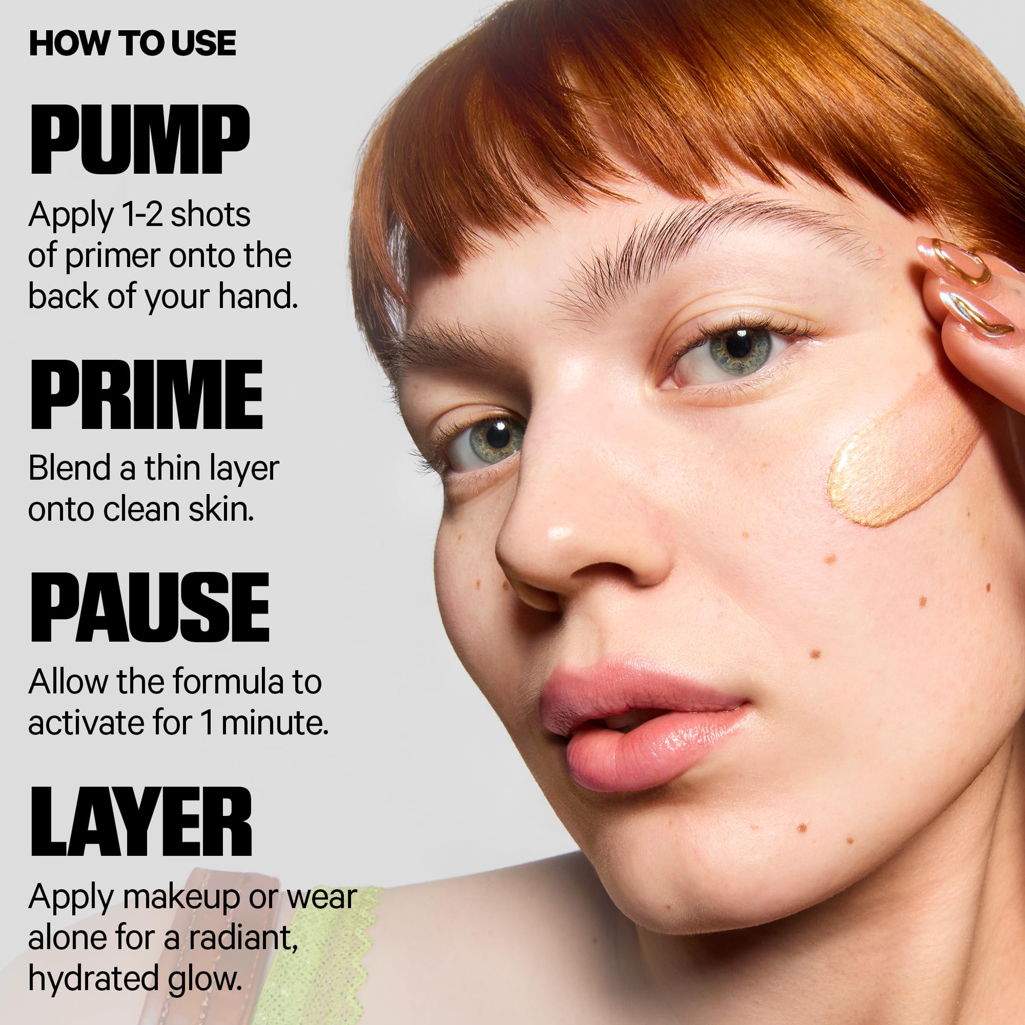 Niacinamide in Milk Makeup primer supports moisture retention and skin balance.