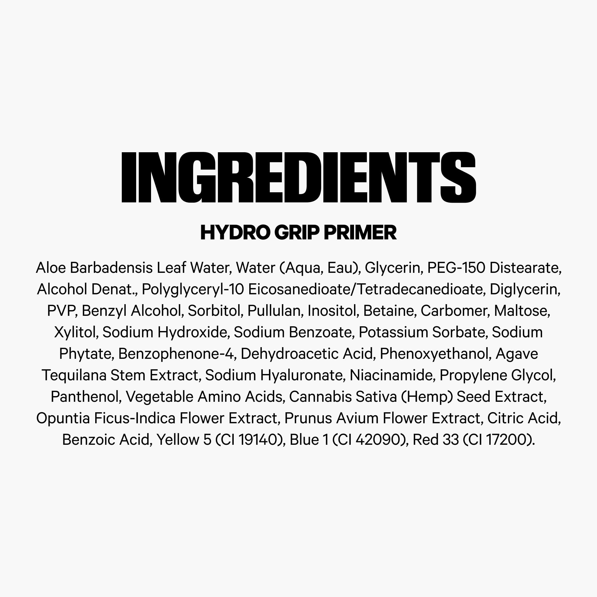 Moisture-locking effect of Milk Makeup Hydro Grip Primer on skin