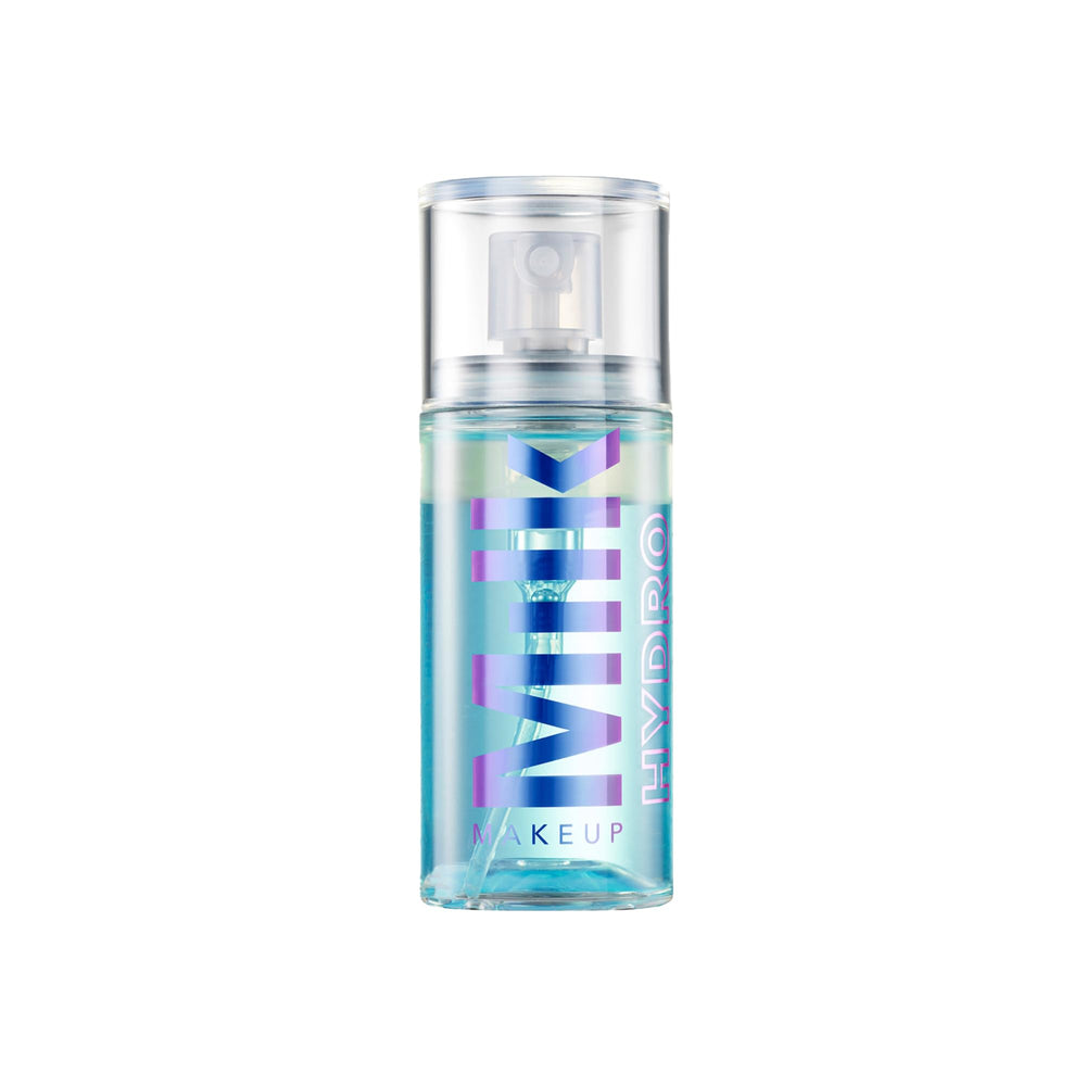 Milk Makeup Hydro Grip bottle ready to set makeup for long wear.