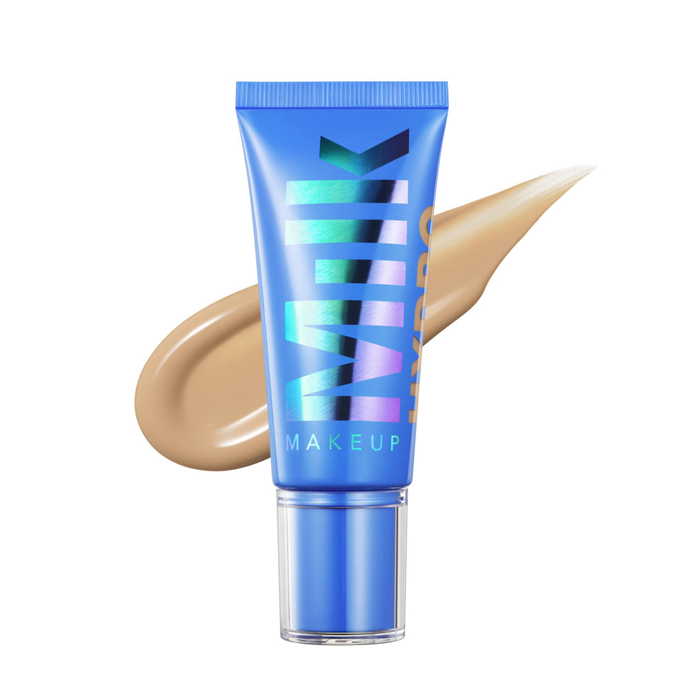 Milk Makeup Hydro Grip Tint bottle closeup showing hydrating dewy finish for all-day glow.