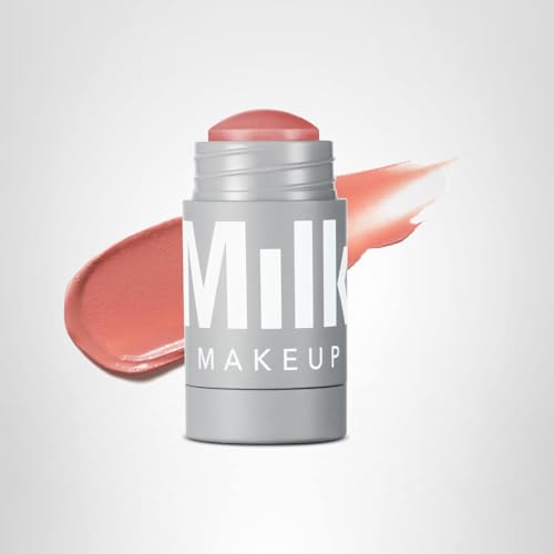 Milk Makeup Lip + Cheek Stick protective disk removal step before use.