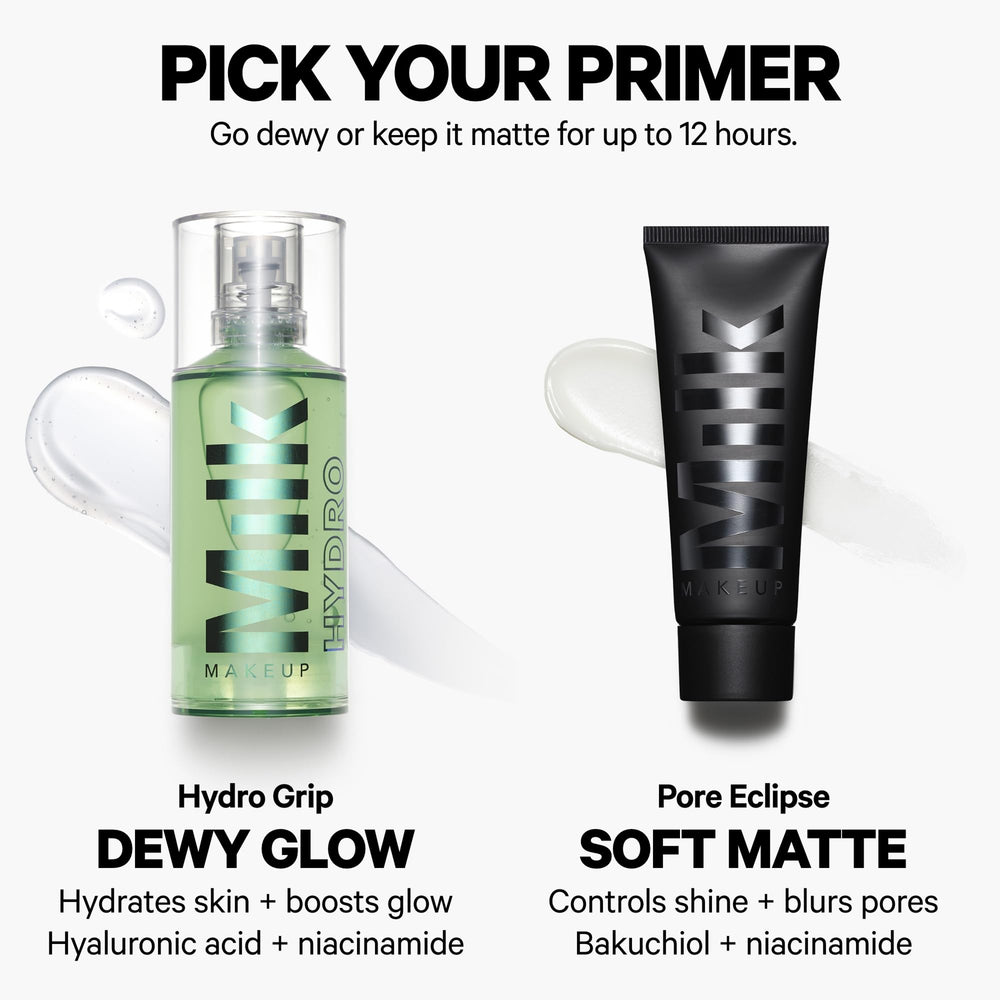 Milk Makeup Pore Eclipse Primer Bakuchiol smooths texture