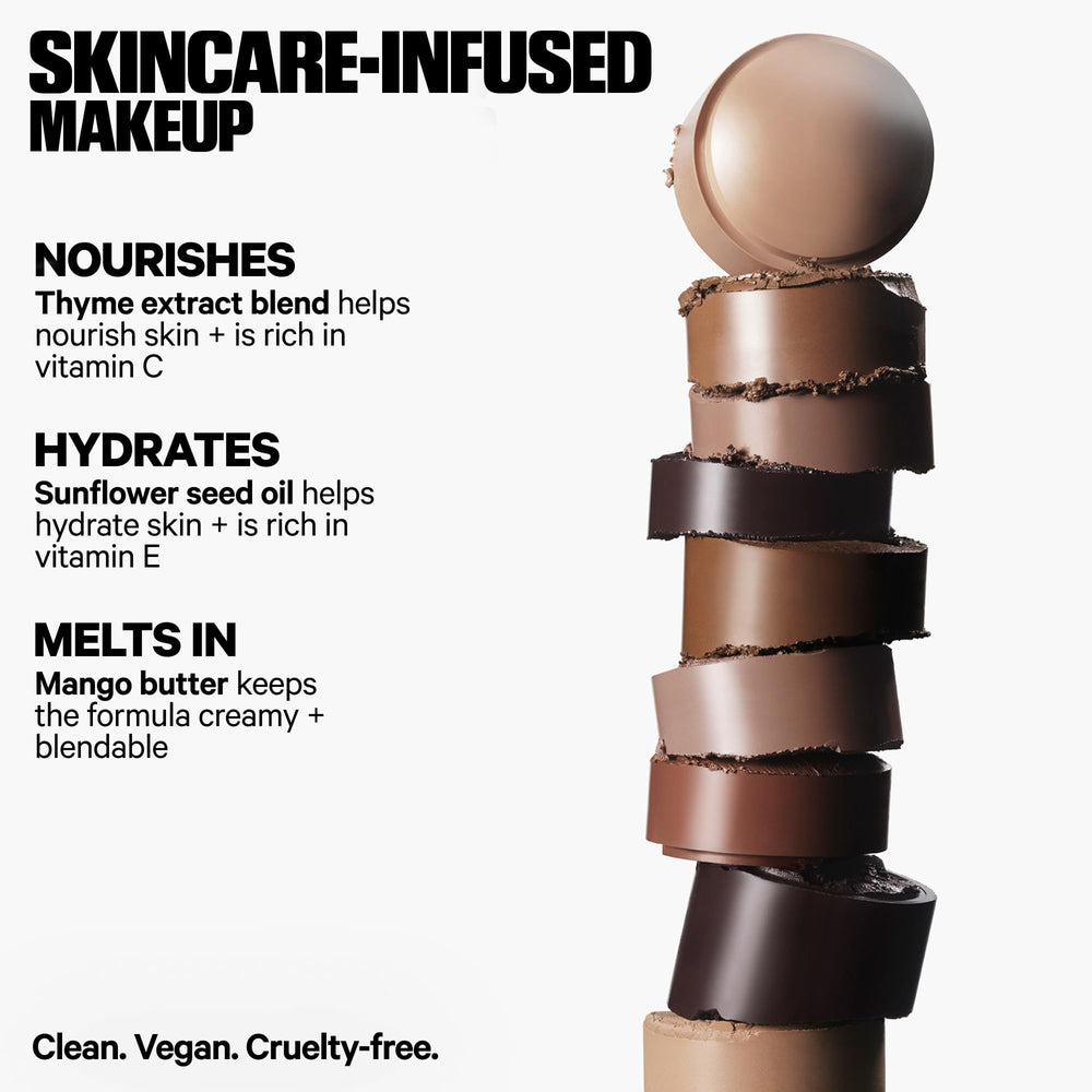 Sculpt Stick along cheekbone contour for lifted definition
