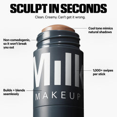 Creamy Milk Makeup Sculpt Stick texture blends smoothly for seamless definition
