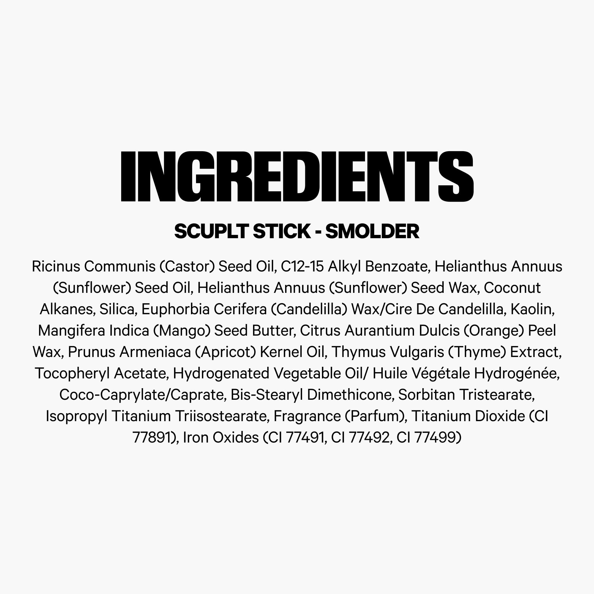 Vegan clean formula of Milk Makeup Sculpt Stick highlighted in product