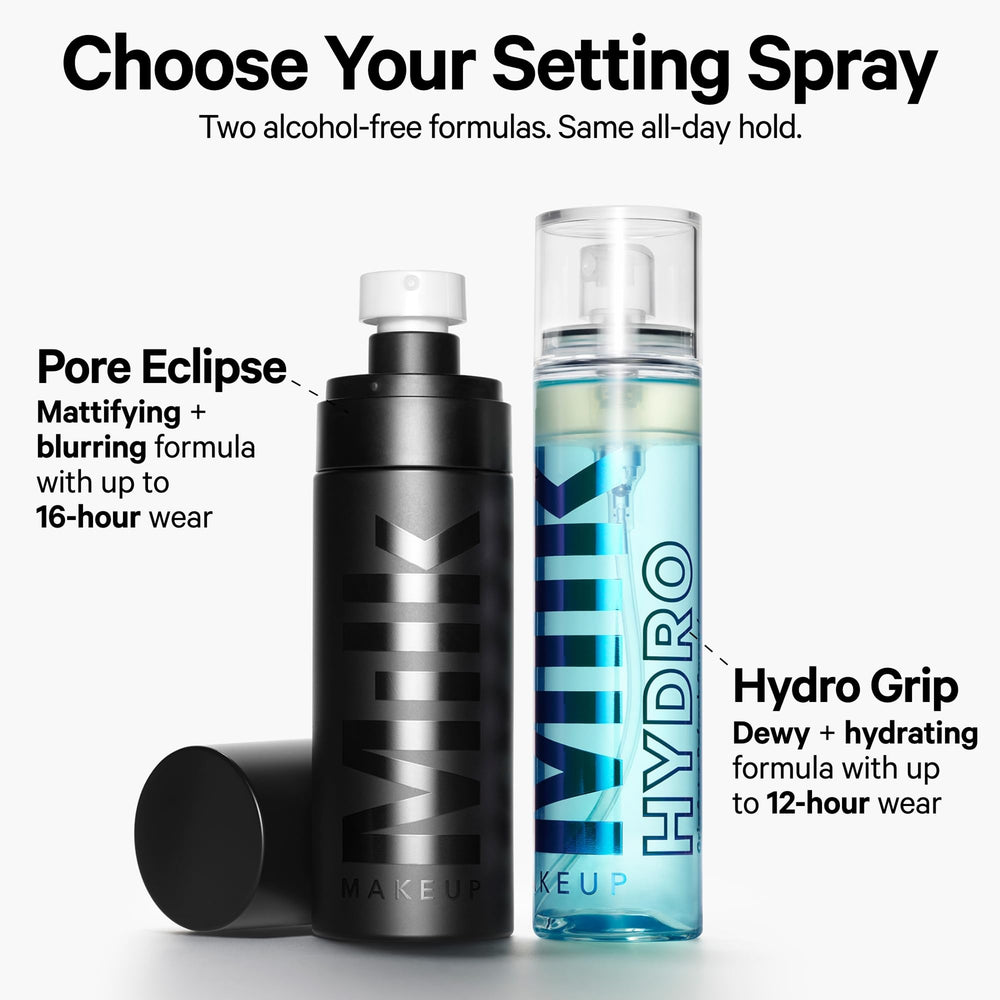 Milk Makeup Shake bottle to activate formula before use.