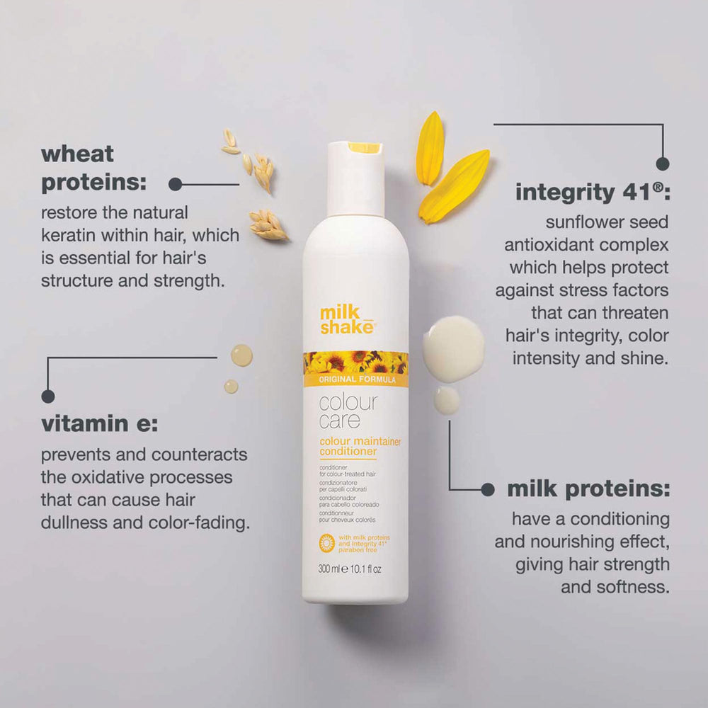 milk_shake Color Maintainer Conditioner creamy texture close-up enables smoother detangling
